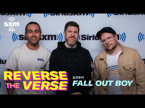 Fall Out Boy Tries to Guess Their Songs Played Backwards | Reverse The Verse
