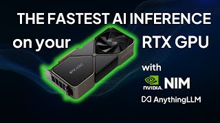 Run State-of-the-art LLMs on RTX | NVIDIA NIM x AnythingLLM