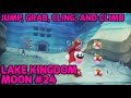 Super Mario Odyssey - Lake Kingdom Moon #24 - Jump, Grab, Cling, and Climb