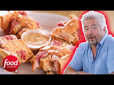 Guy Fieri Tastes THE BEST Sloppy Joe In New Jersey | Diners, Drive-Ins & Dives