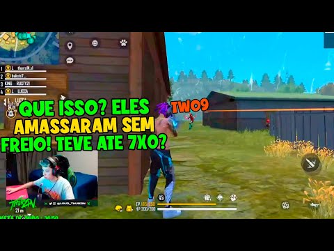 APOSTADO, THURZIN PASSOU DOS LIMITES CONTRA TWO9 , BAK DEU SHOW, EL MITO AMASSOU OS 4 , 4V4 APOSTADO