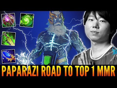 PAPARAZI Great Zeus Mid Gameplay vs Alacrity and Meracle | Road to TOP 1 MMR in China | Dota 2