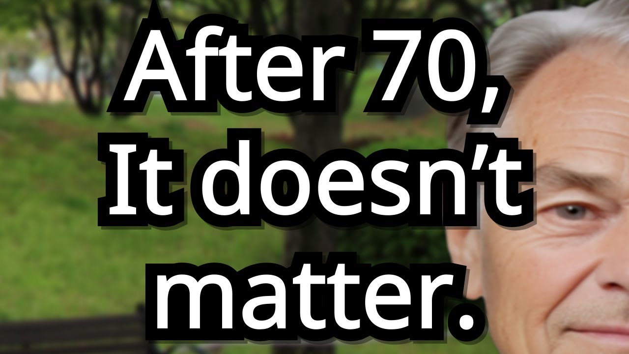 7 Things That Don’t Matter Anymore After 70 and Why Letting Go Leads to a Happier Life,senior advice