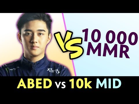 EG.Abed COUNTER vs 10,000 MMR mid Shadow Fiend