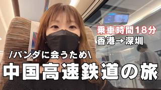 ひとりパン活🐼 中国高速鉄道で香港から中国深圳へ|日帰り旅