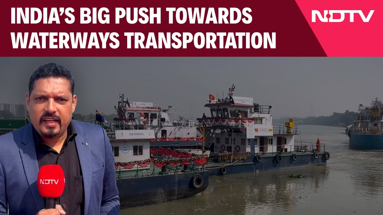 Viksit Bharat | India’s Big Push Towards Waterways Transportation