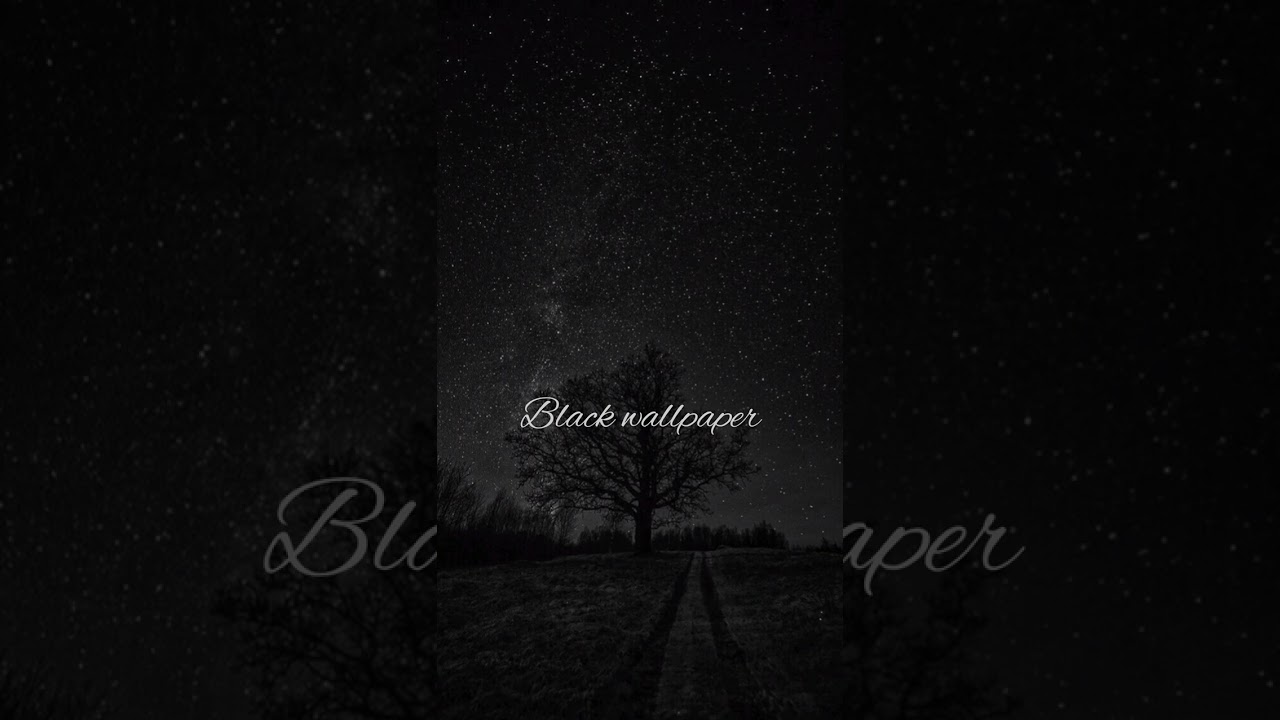 Black wallpaper🖤