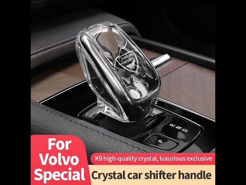 For Volvo xc60 s60 v60 xc90 s90 v90 V60 XC40 C40 Crystal Gear Shift Knob Cover