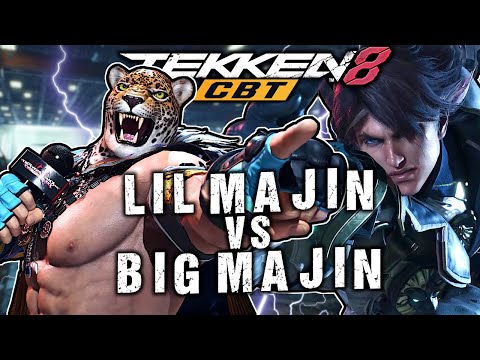 Lil Majin vs Big Majin! LARS is INSANE in TEKKEN 8!