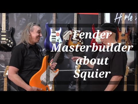 Fender Masterbuilder Ron Thorn about "bad" Squier quality