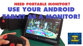 Use your Tablet as a Monitor | Tech & Things