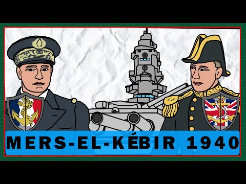 Atak na Mers-el-Kébir. Operacja "Katapulta" 1940.