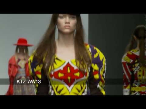 London Fashion Week Day 1: KTZ, Zoe Jordan & Bora Aksu AW 2013 Collections