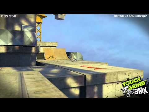 updated click box on screen skyline 18,839,240pts - Touchgrind BMX