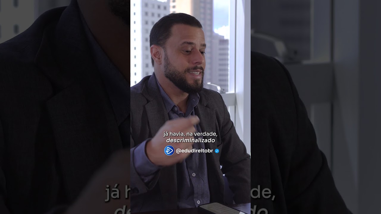 Por que descriminalizou e não legalizou?