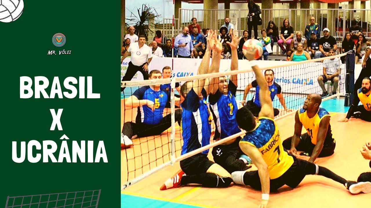 Brasil x Ucrânia | Melhores Momentos | Desafio internacional de Vôlei Sentado 2020