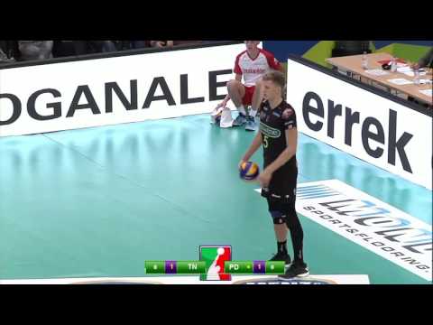 Gli highlights di Diatec Trentino - Kioene Padova 3-1