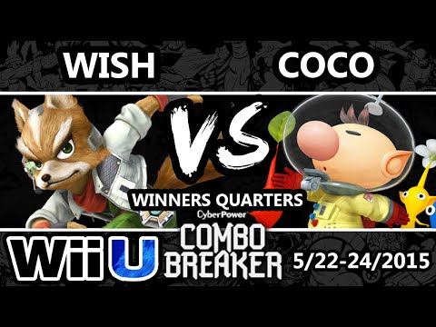 Combo Breaker - Wish (Fox) vs. Coco (Olimar) SSB4 winners quarters - Smash wii U - Smash 4