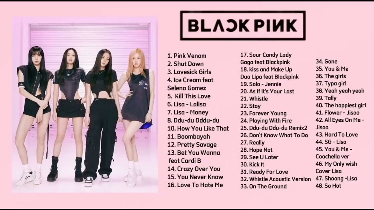 BLACKPINK PLAYLIST SONGS 2024