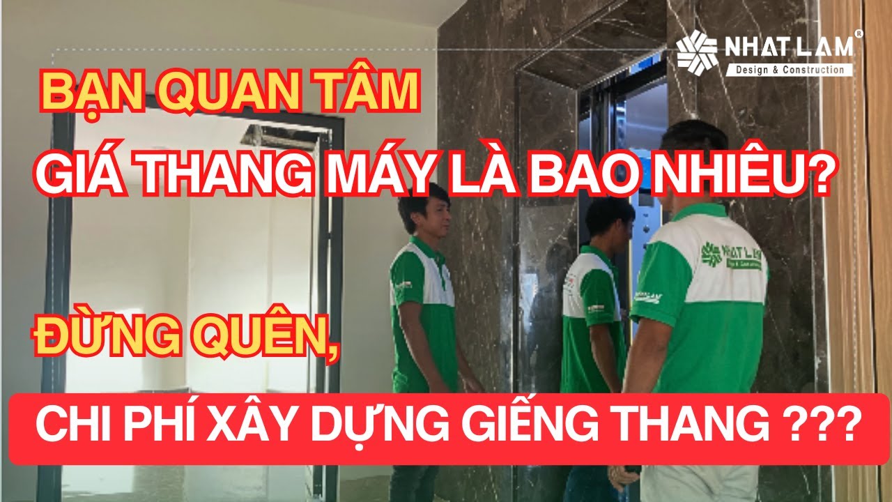 Chi Phí Xây Dựng Thô Thang Máy