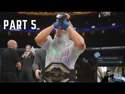 UFC 4 Career Mode (Part 5) And New Middleweight Champion Of The World........