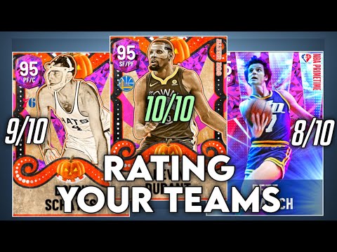 I RATE & IMPROVE YOUR TEAM EP 7!! YOUR GUYS TEAMS ARE AMAZING!! NBA 2K22 MYTEAM