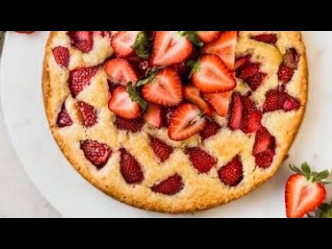 Strawberry Cake: How To Make Strawberry Cake By Nazrin's Simple Kitchen