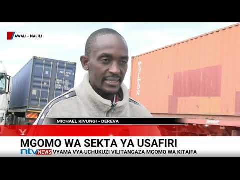 Makueni: Madereva wa masafa marefu waegesha magari yao kufuatia mgomo wa usafiri nchini