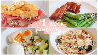 🍳) what I eat in a WEEK! (intuitive eating/satisfying cravings)