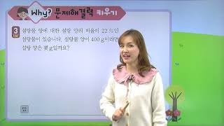 [동아출판] 백점 시리즈 초등 6학년 백점 수학 - Why 문제해결력 키우기 _4. 비와 비율