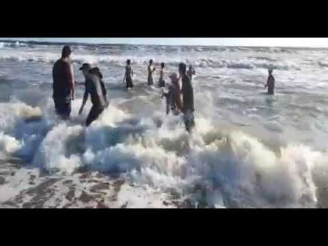 Alta afluencia de turistas en playas Huehuete y Tupilapa