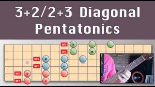 3+2 Diagonal Pentatonics (Guitar Lessons) @EffectiveMusicPractice