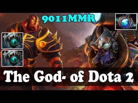 Miracle- 9011 MMR Plays Ember Spirit with 2 eye of skadi and Tinker - Dota 2