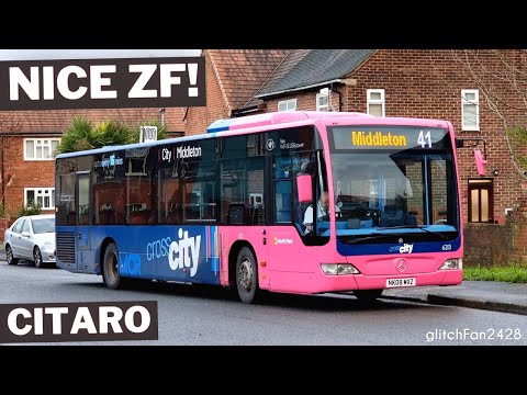 [Go North West] Lovely ZF Ecomat Howls on Cross City Mercedes Benz Citaro!