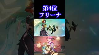 【原神】ダメチャレランキングTOP5(飯バフ、バグ、グリッチなし) #genshinimpact #ダメチャレ #ランキング