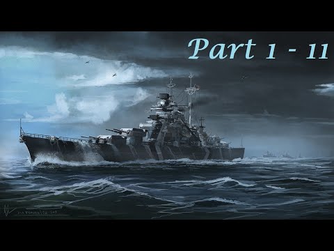 Hachette Schlachtschiff Bismarck (Metall) Part 1 - 11  - Zusammenfassung