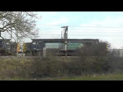 37612/37605 6k73 Sellafield - Crewe flask train, via WCML, 8th March 2014