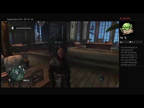 Assassin's Creed IV Black Flag Templer Rüstung Freischalten PS4 live mit FreeKill1412