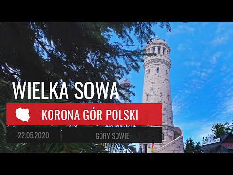 Korona Gór Polski - Wielka Sowa - Góry Sowie (z Przełęczy Jugowskiej) - 4K