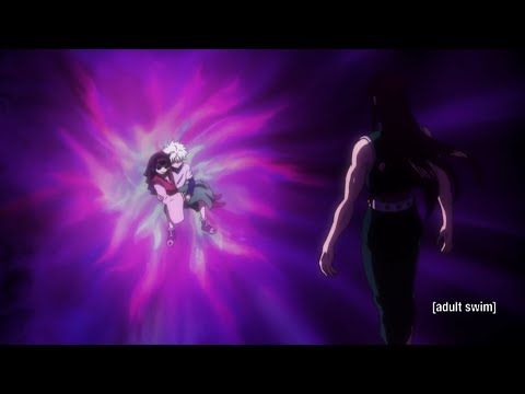 Nanika sends iLLumi back home / english dubbed hunter x hunter