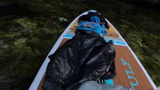 Paddle Board Trash Pickup, Town Lake, Austin TX, July 31, 2025 - GoPro Hero 11