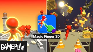 Magic Finger 3D Gameplay | Hyper Casual Game | Made with Unity