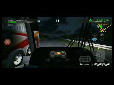 jogando heavy bus simulator na Linha paranagua PR / são Paulo SP PT 02