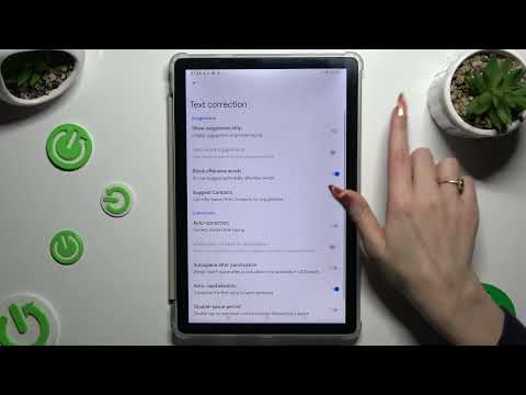 How to Find the Text Correction Settings on BLACKVIEW Tab 12 Pro