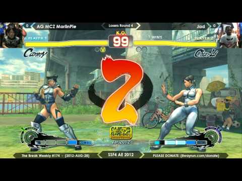 The Break #174   AE2012 L4   AG MCZ MarlinPie VS Jad