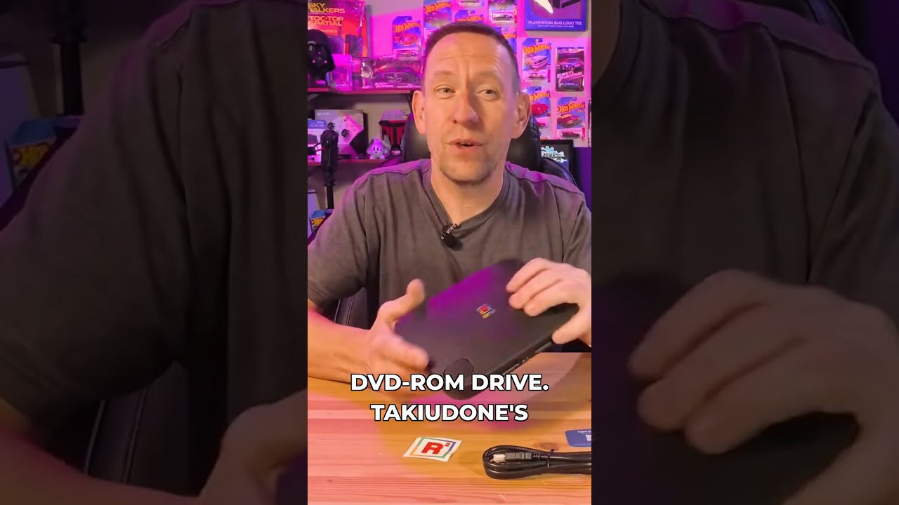 Play Original Discs! SuperDock's CD-ROM Feature!