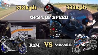 Download lagu Yamaha R1M 2022 vs BMW S1000RR | Upaya Kecepatan Maksimum GPS | Akselerasi 🔥 mp3