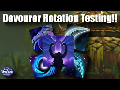 Devourer UPDATED Talents and Rotation Testing! New Talent Gamplay!