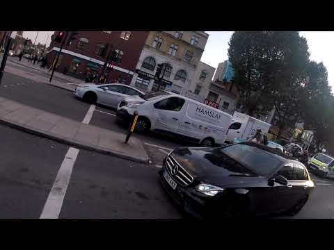 EO69ANX  - Merc Idiot ALlost Takes Out Cyclist - 3 points & £197