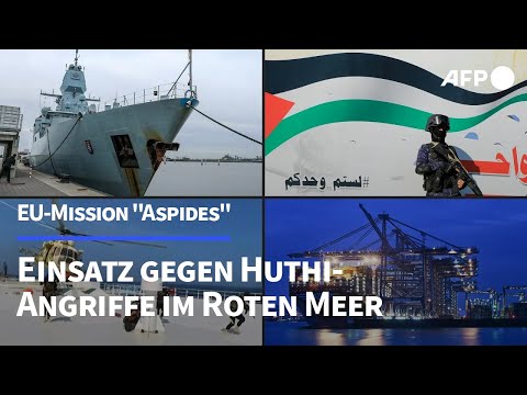 "Aspides": EU-Mission gegen Huthi-Angriffe im Roten Meer | AFP